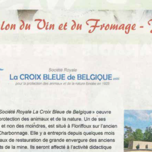 16ème salon du vin et du fromage à la Croix Bleue de Belgique